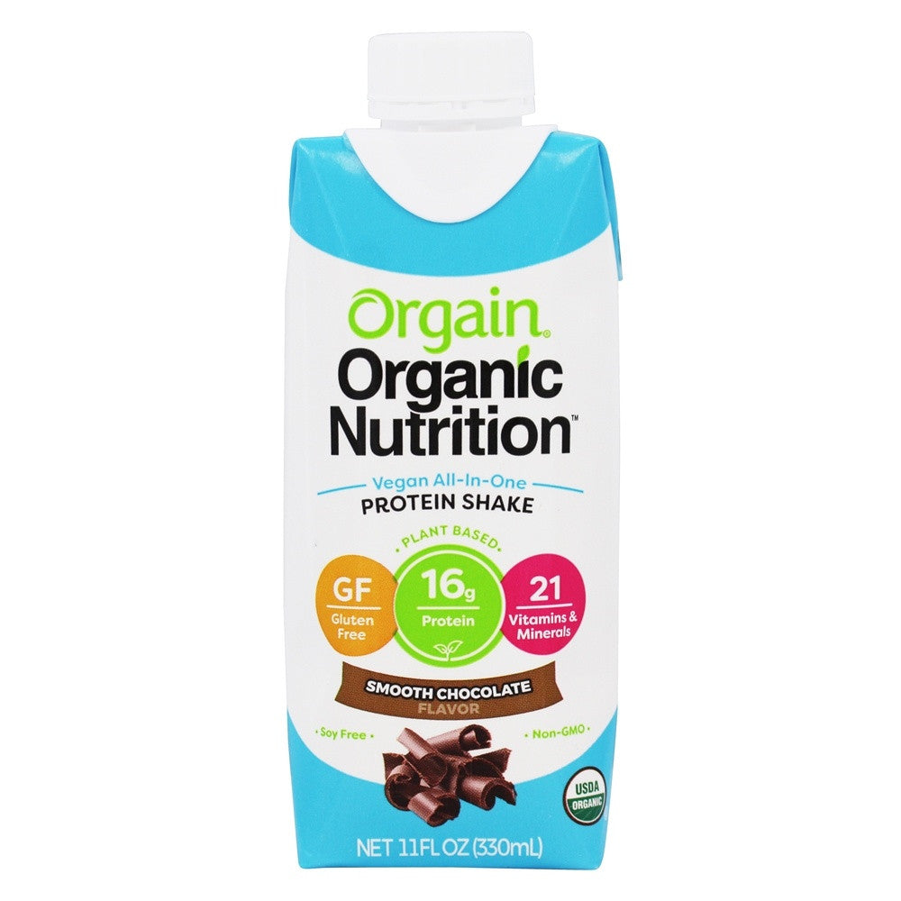 Orgain Shake, Smooth Chocolate Vegan (12X11 OZ)-3